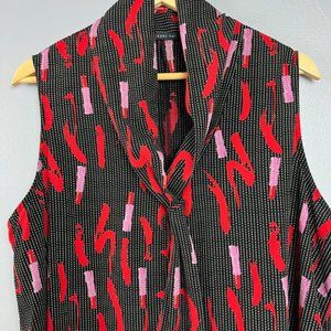 💄WEST KEI Ernestine Tie Neck Blouse | Size 2X